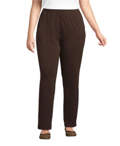 Lands' End Women's Sport Knit High Rise Pants