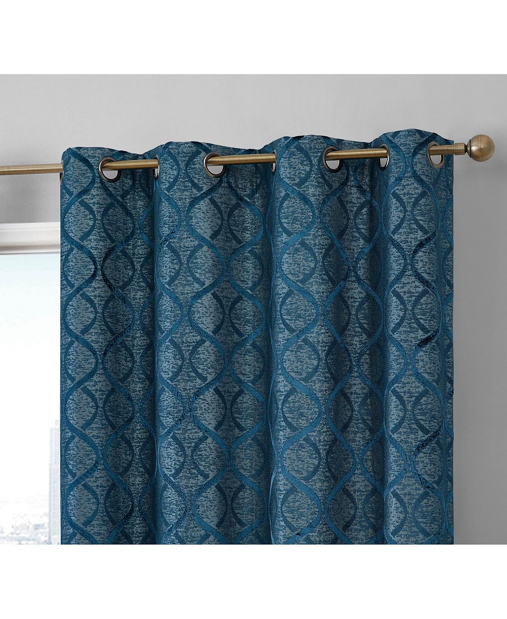 Шторы HLC.ME Versailles Lattice, 100% Blackout, термоизоляция, комплект из 2 шт