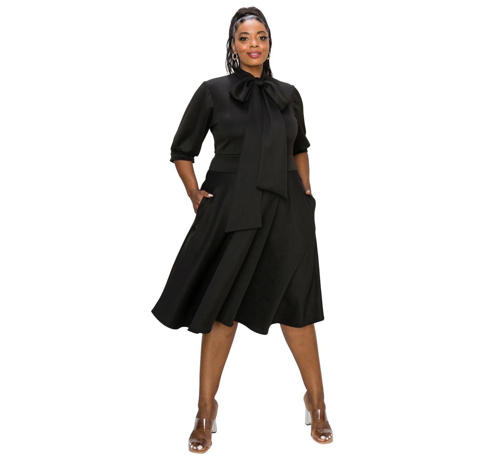 Платье L I V D Plus Size Carina Donna Pocket