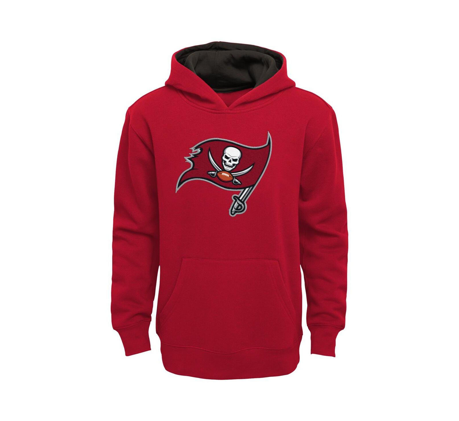 Детское красное худи Tampa Bay Buccaneers Prime с капюшоном