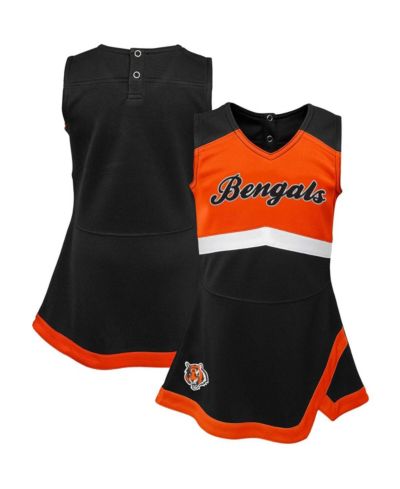 Outerstuff Детское платье Cincinnati Bengals Cheer Captain Jumper, черное
