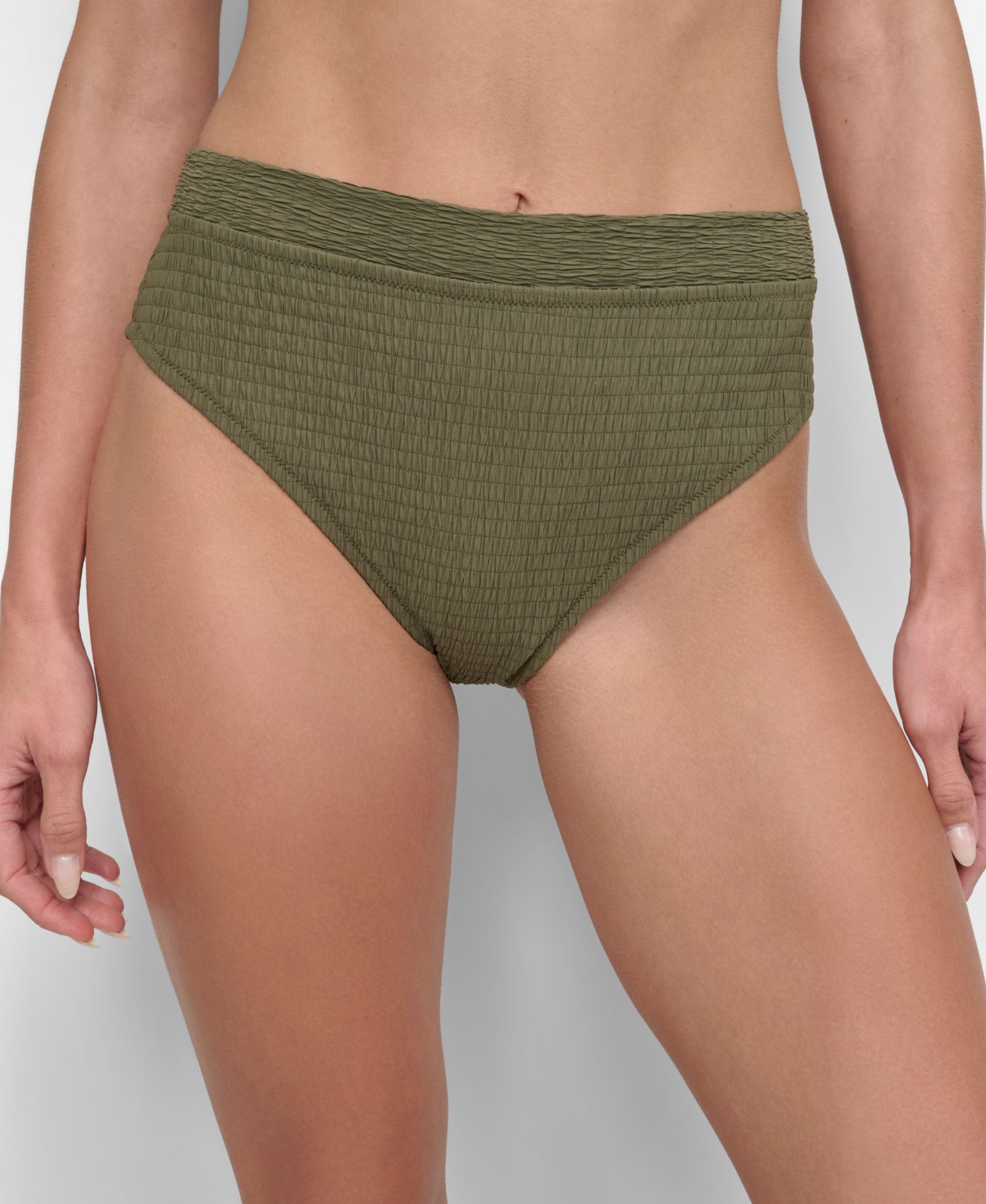 DKNY Women's High-Waist Bikini Bottoms