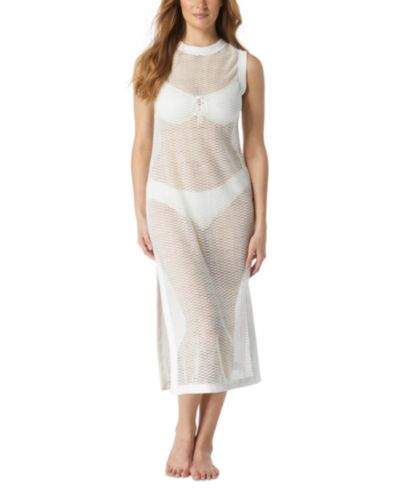 Coco Reef Women's Coquette High-Neck Cover-Up Dress