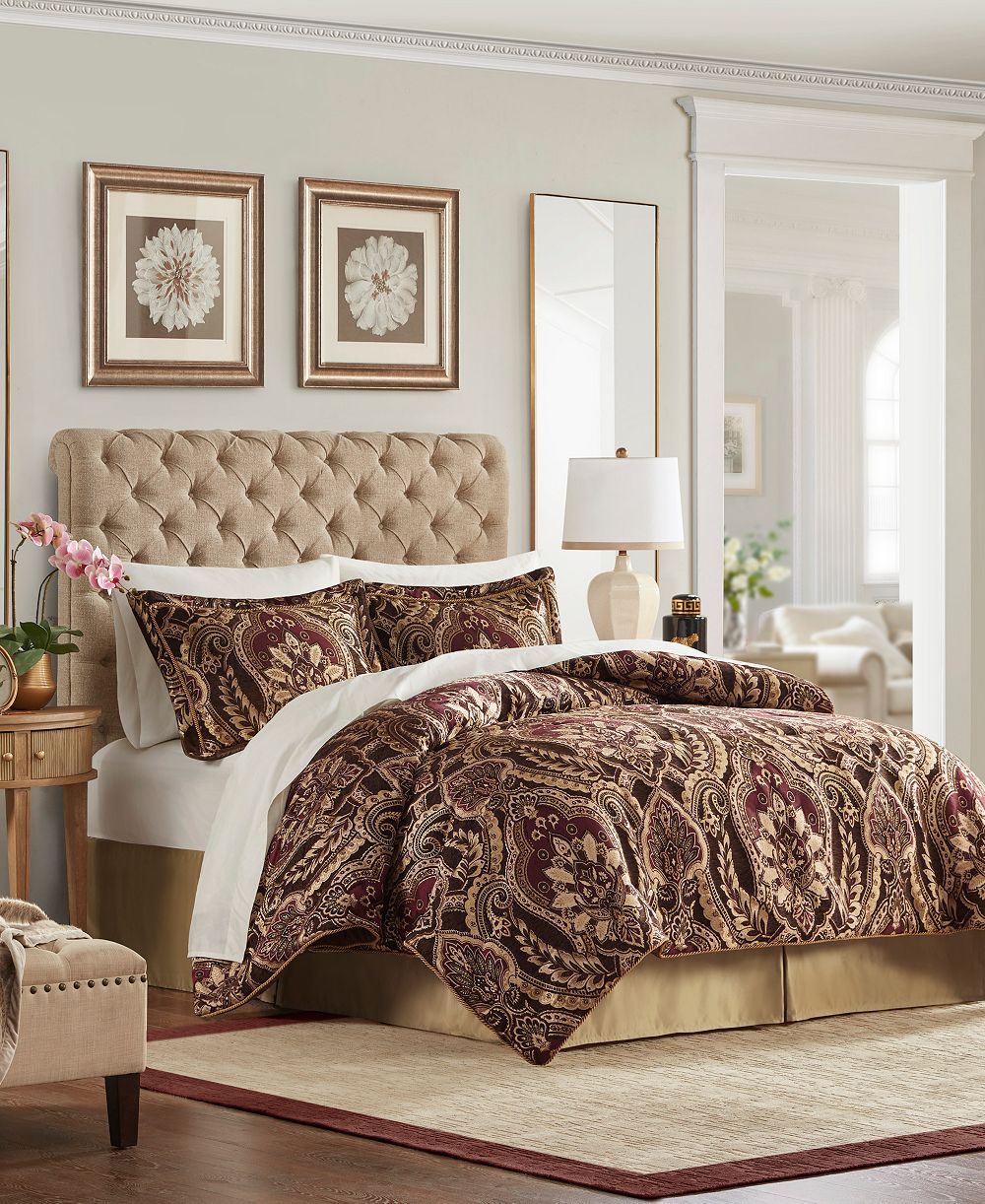 Croscill Julius 4-Pc Comforter Set, King