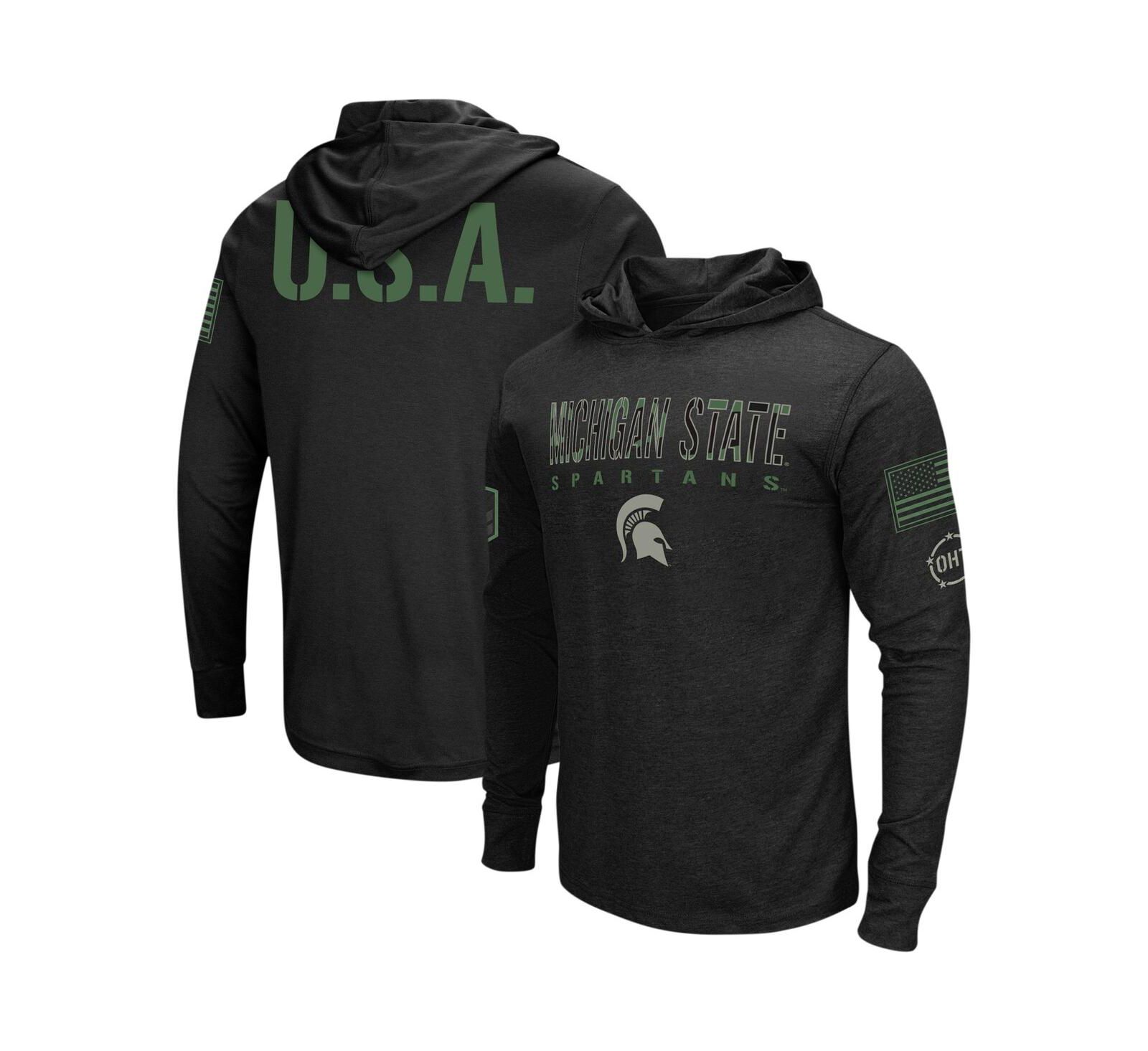 Мужское худи Colosseum Michigan State Spartans, длинный рукав