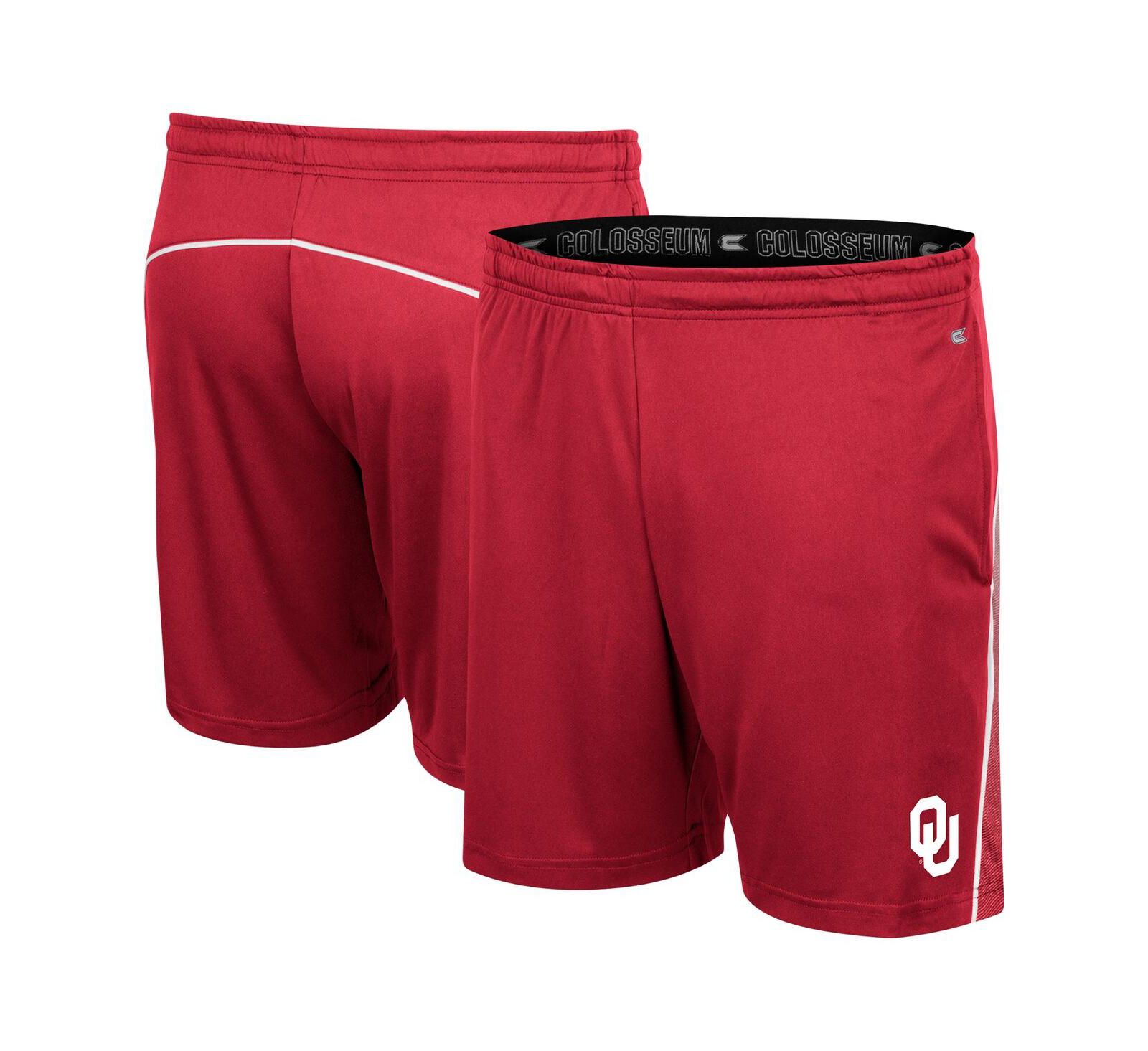 Men's Colosseum Crimson Oklahoma Sooners Laws of Physics Shorts