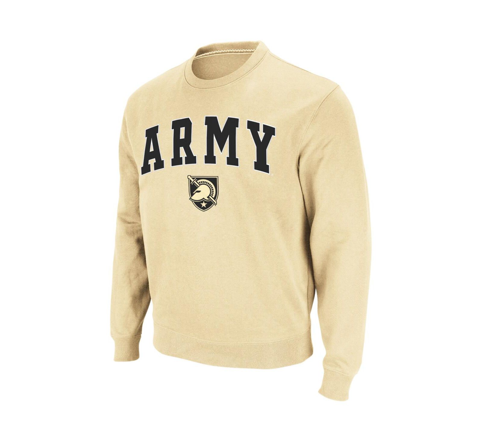 Colosseum Men's Army Black Knights Arch & Logo Crew Neck Sweatshirt