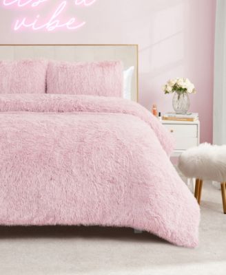 Комплект пухового одеяла Juicy Couture Shaggy Faux Fur, Full/Queen