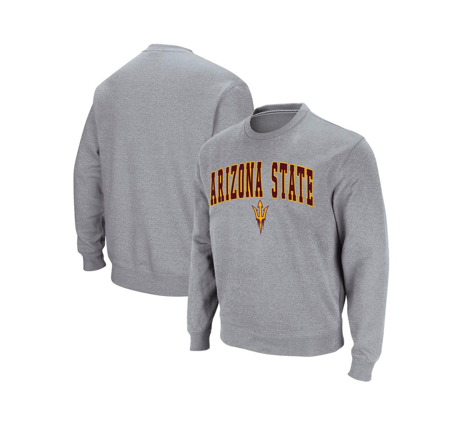 Мужской свитшот Colosseum Arizona State Sun Devils Arch & Logo Pullover