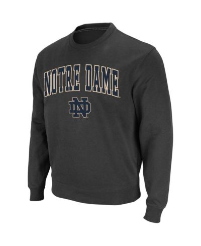 Colosseum Men's Notre Dame Fighting Irish Arch & Logo Crew Neck Sweatshirt