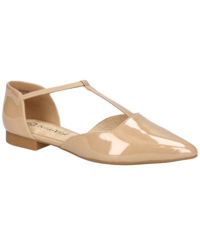 Bella Vita Women's Darby T-Strap Flats