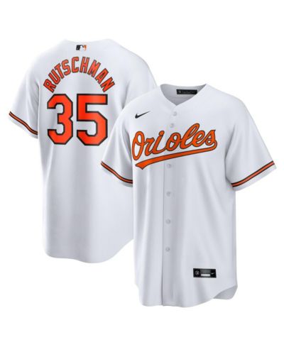 Nike джерси Adley Rutschman White Baltimore Orioles Replica Player для мужчин