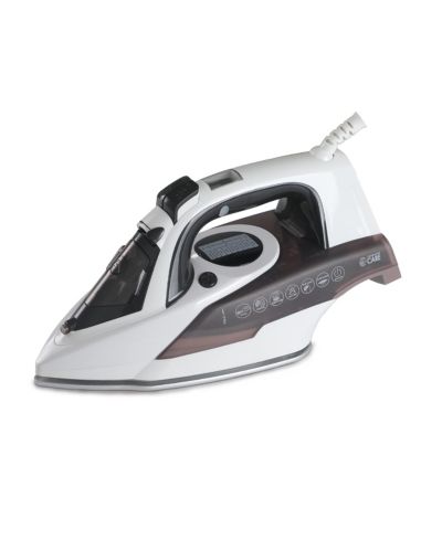 COMMERCIAL CARE Steam Iron, 1600 Watts Steamer for Clothes, Self-Cleaning Portable Iron