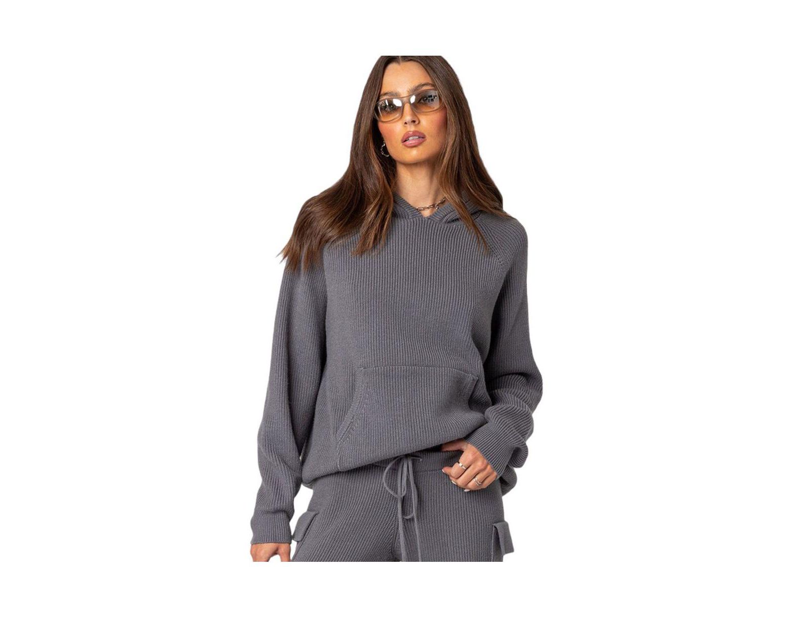 Женское худи Edikted Wynter Oversized Knit