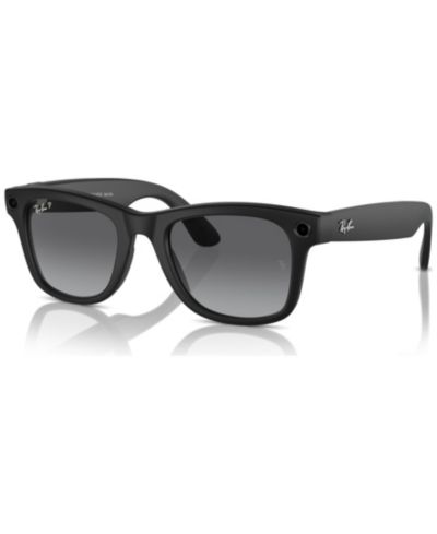 Ray-Ban Unisex AI Meta Gen1 Wayfarer Polarized Gradient Sunglasses, RW4006