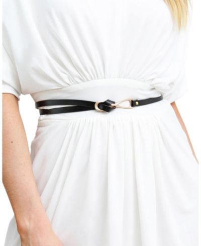 Belle & Bloom London Mood Leather Tie Belt