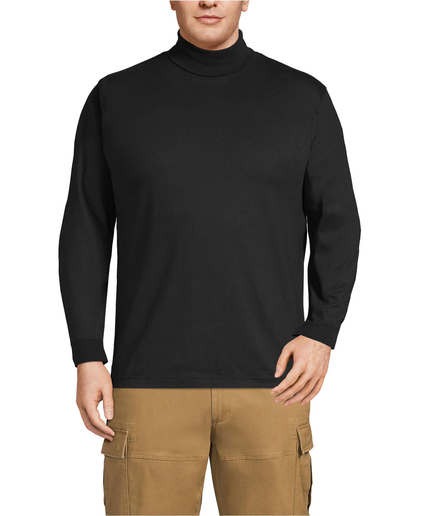Lands' End Big & Tall водолазка Super-T