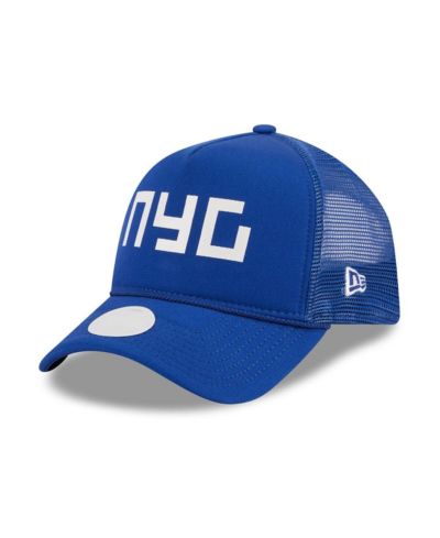 Женская кепка New Era Royal New York Giants McGee Trucker 9FORTY Adjustable