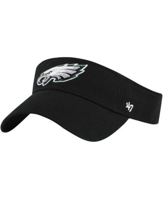 Мужской козырек '47 Brand Black Philadelphia Eagles Clean Up Visor
