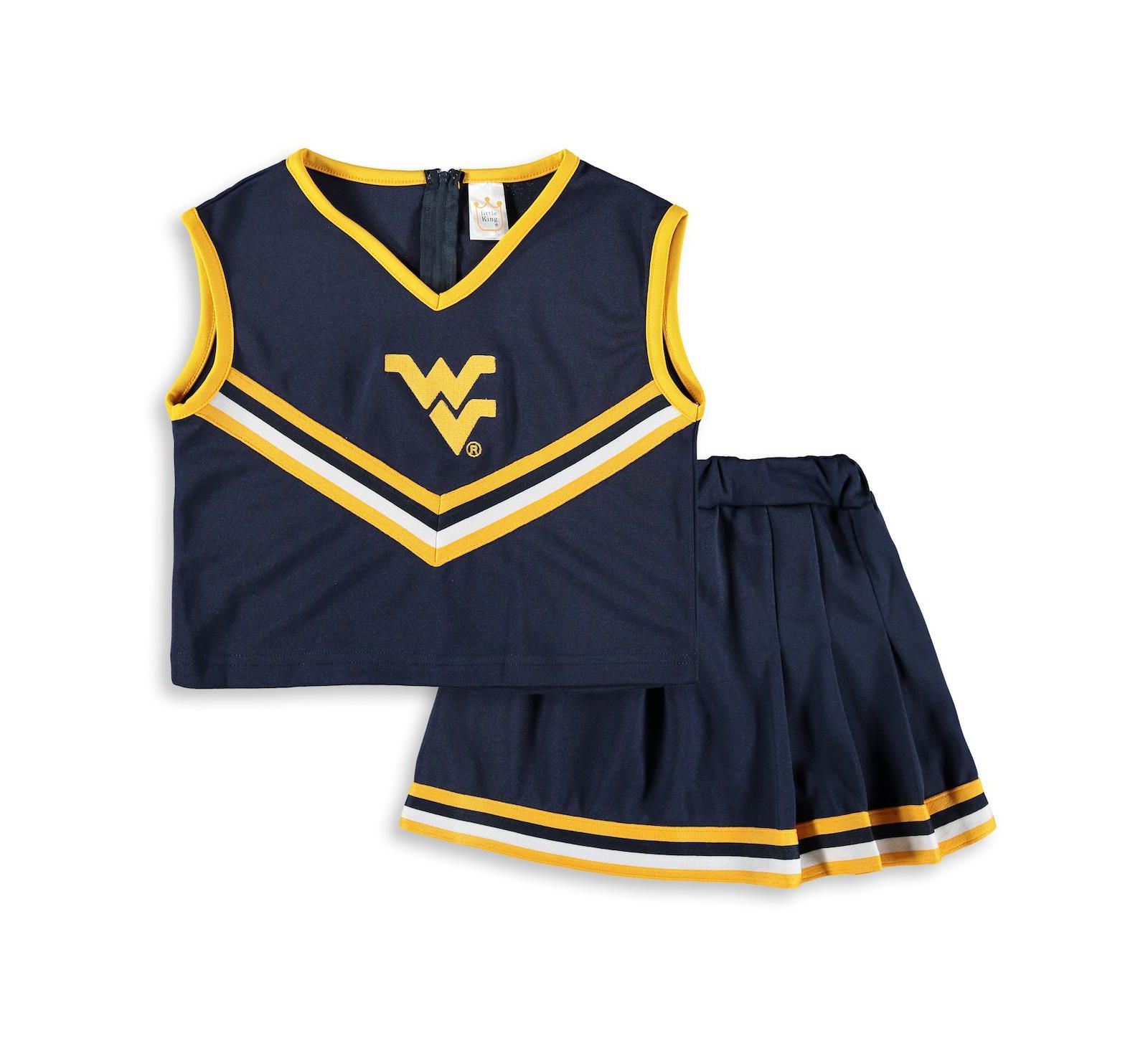 Little King Apparel Детский темно-синий костюм из двух частей West Virginia Mountaineers