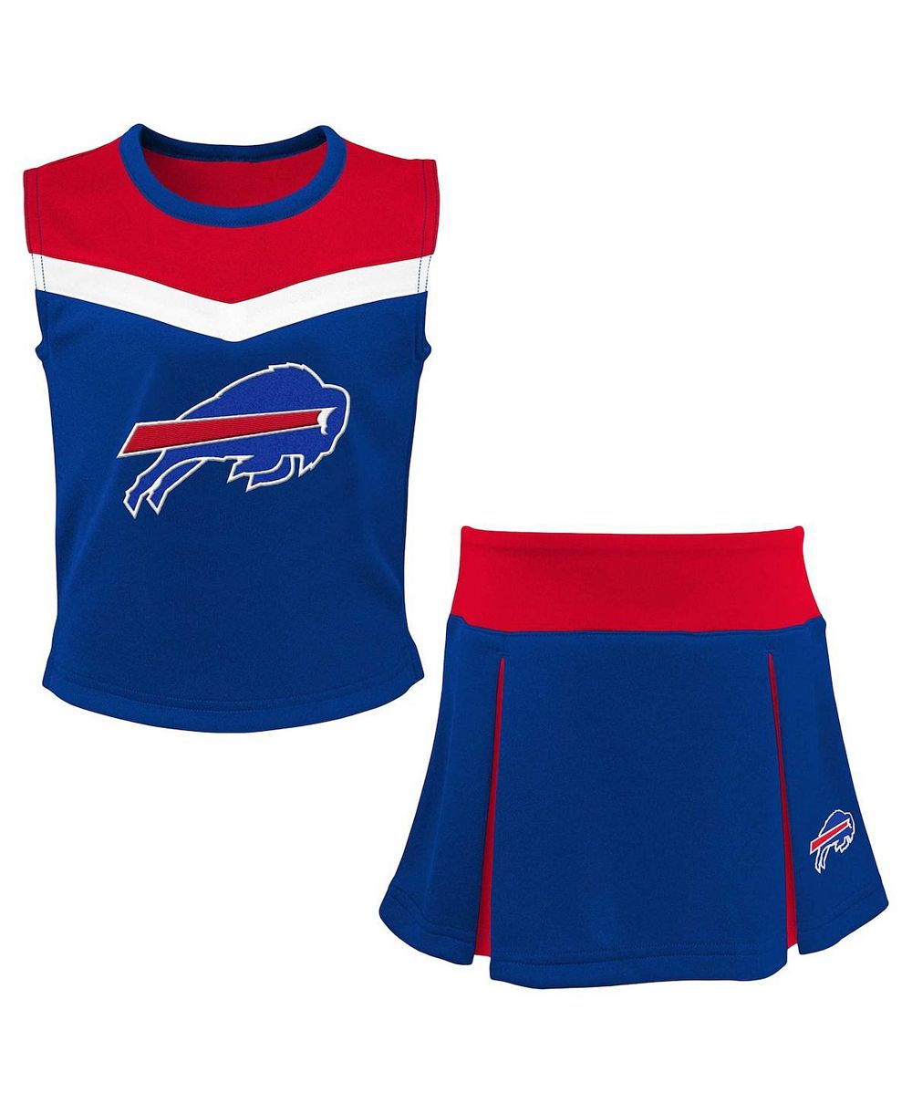 Детский комплект для чирлидинга Outerstuff Big Girls Royal Buffalo Bills Spirit Two-Piece