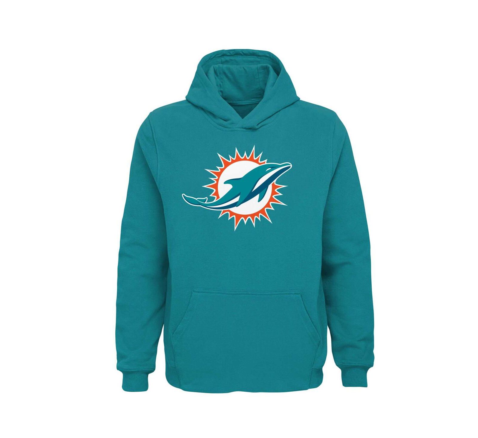 Детский толстовка-худи с логотипом команды Miami Dolphins от Outerstuff