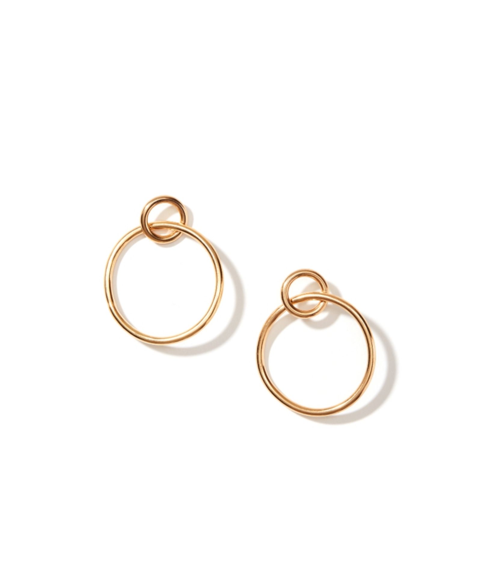 Серьги-кольца Nectar Nectar New York Mini Bold Link Hoop