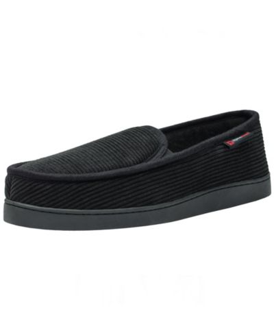 Мужские тапочки Alpine Swiss Wide Moccasin Steve Memory Foam Corduroy Slip-On