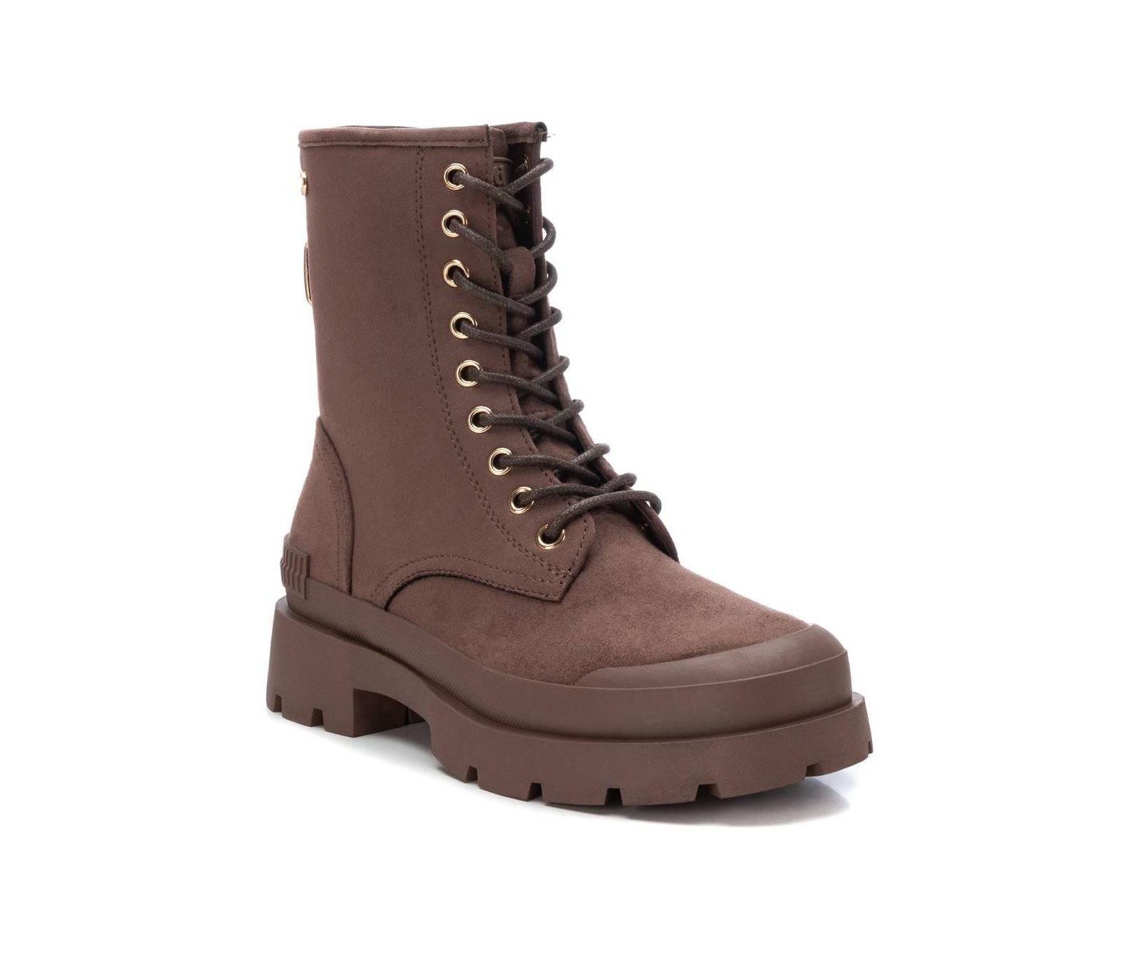 Женские ботинки XTI Suede Lace-Up Boots