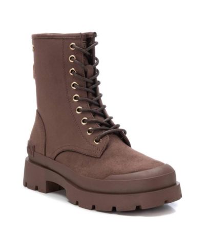 Женские ботинки XTI Suede Lace-Up Boots