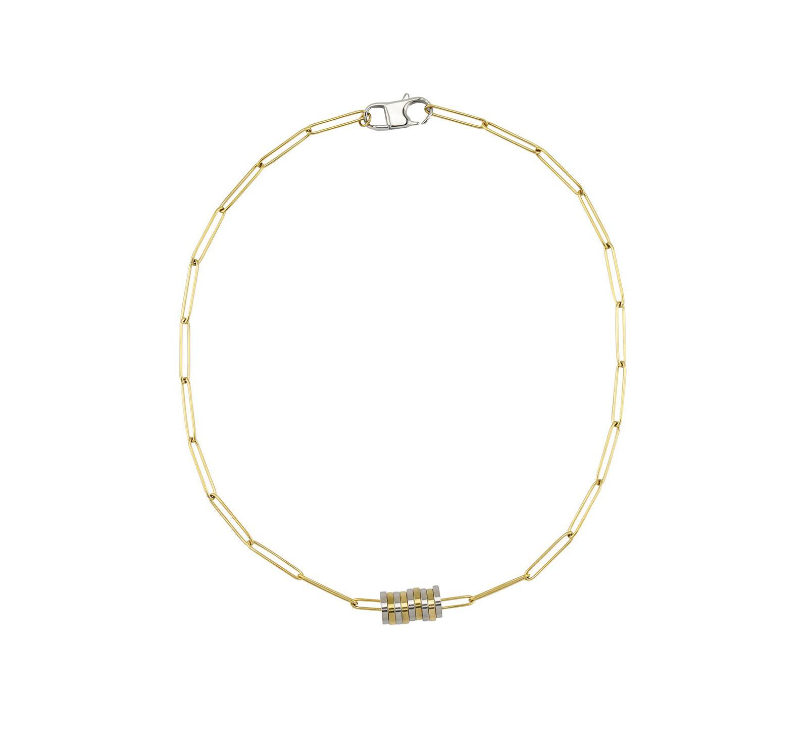 Ожерелье Reese Disc Two Tone