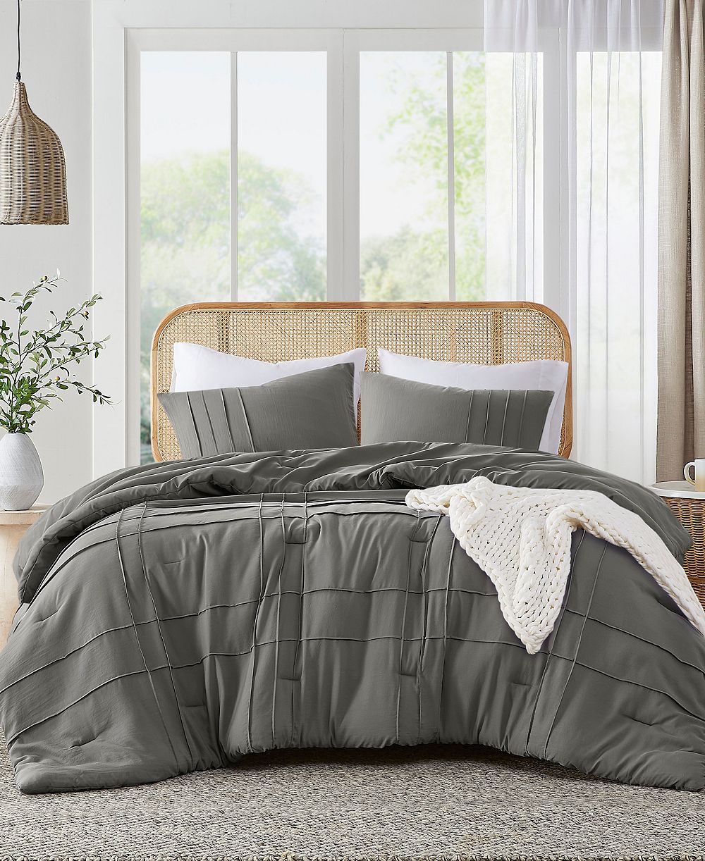 510 Design Porter Washed Pleated 2-Pc. Comforter Set, Twin/Twin XL