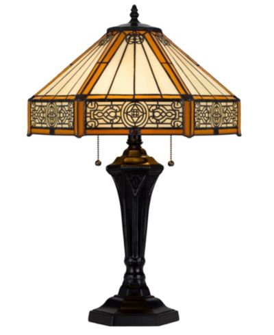24" Height Metal and Resin Table Lamp