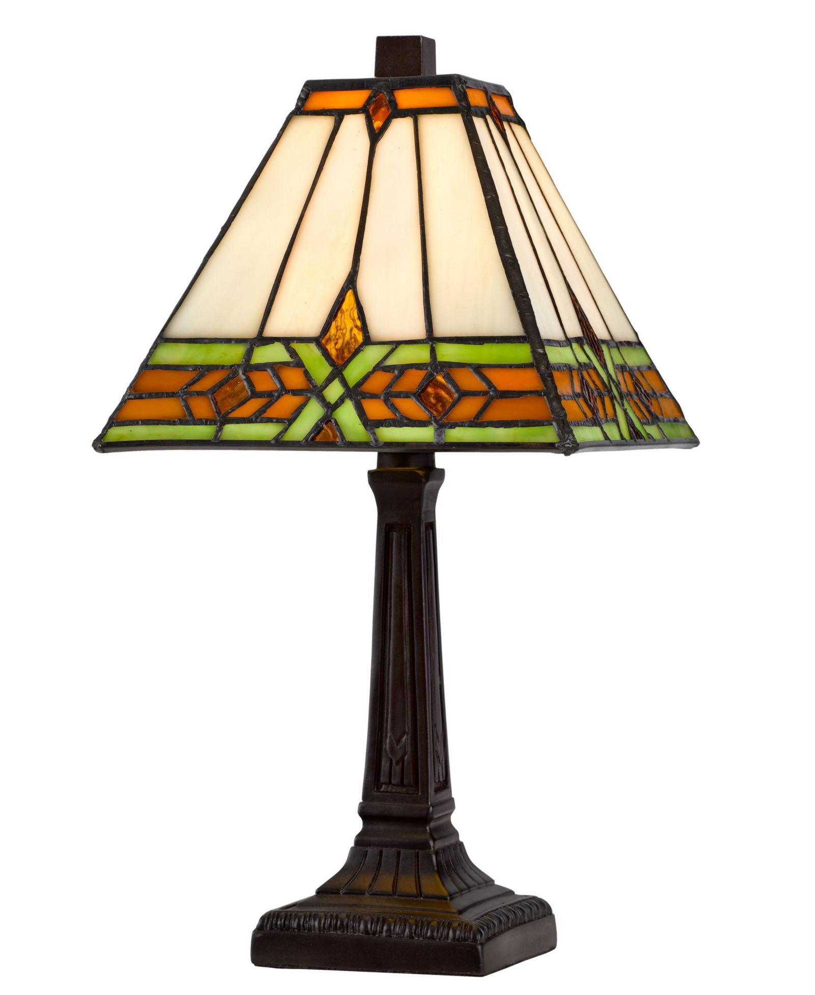 Cal Lighting Декоративная лампа из металла и смолы 14" Height