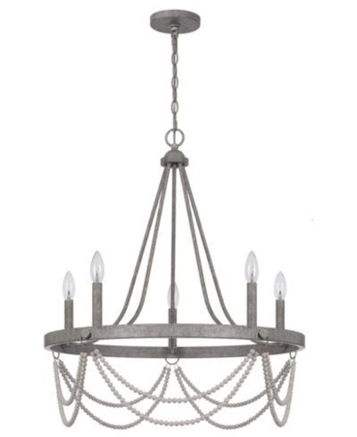 Anniston 29" Height Metal Chandelier