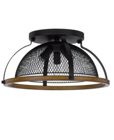 Longmont 7.25" Height Metal Semi Flush Mount