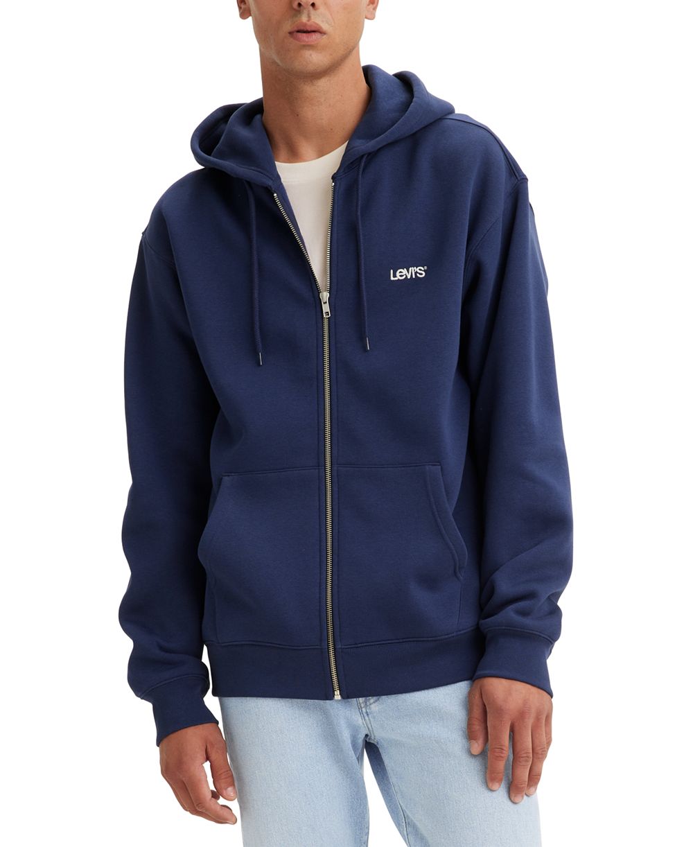 Levi's Мужское худи Fleece Relaxed-Fit Zip-Up