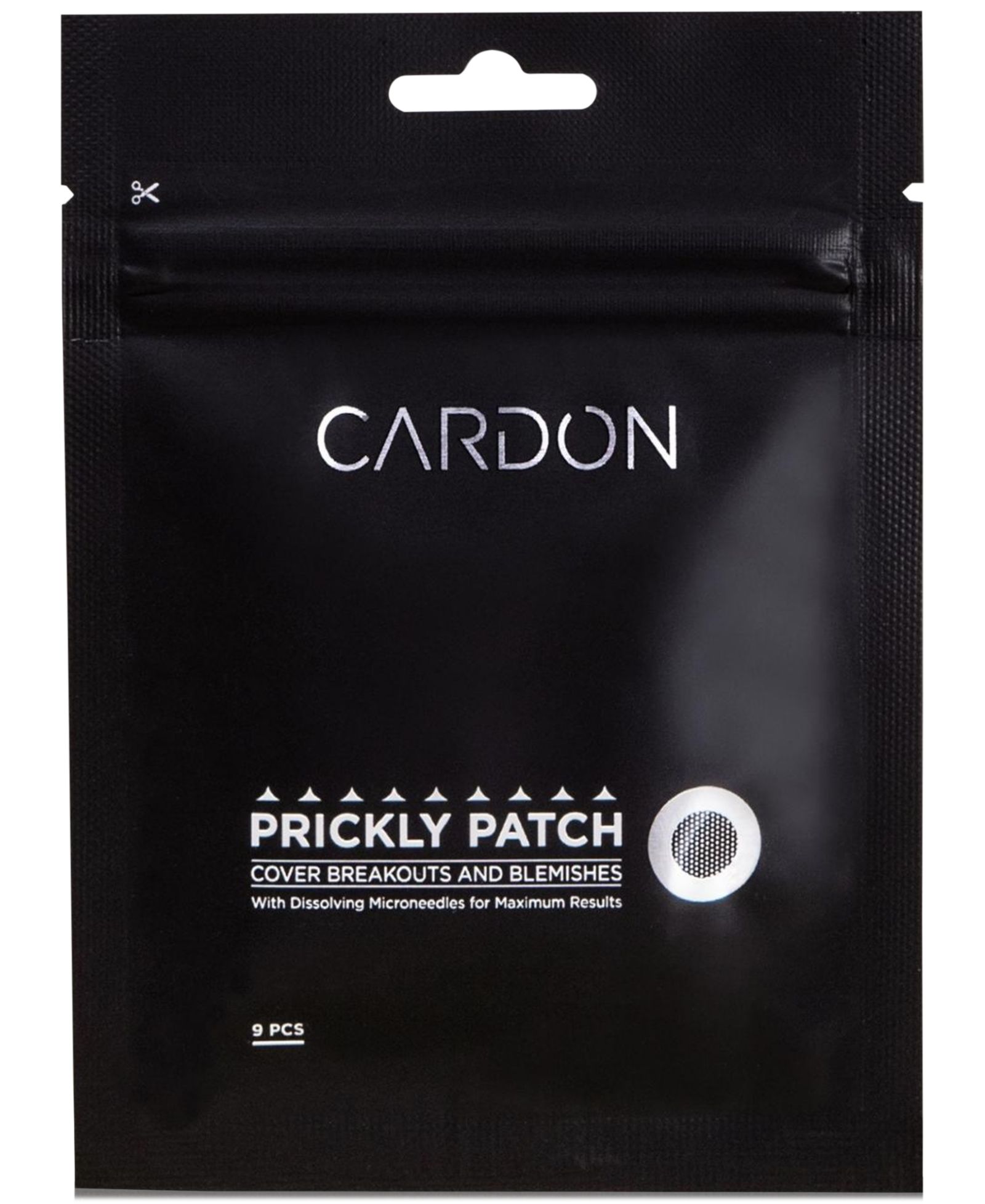 Патчи от прыщей Cardon Prickly Microneedling, 9 шт