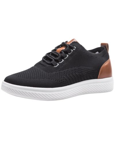 Alpine Swiss Men's Brad Lightweight Dress Sneakers - Breathable Mesh Oxford Shoes for Business Casual and Everyday Comfort with Cushioned Sole