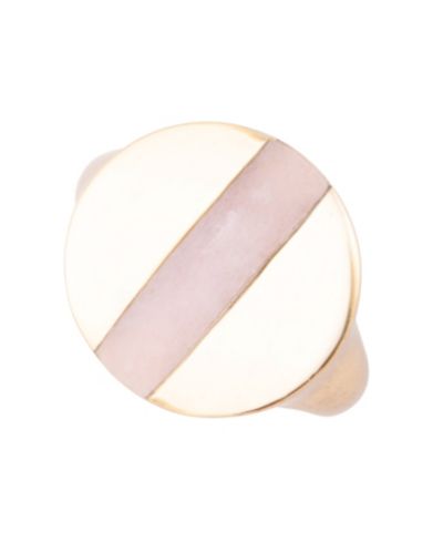 Barse Signet Bronze Circle Band Ring