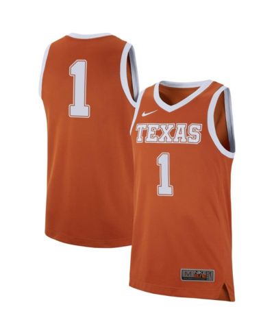 Nike Мужская джерси Texas Longhorns, Burnt Orange