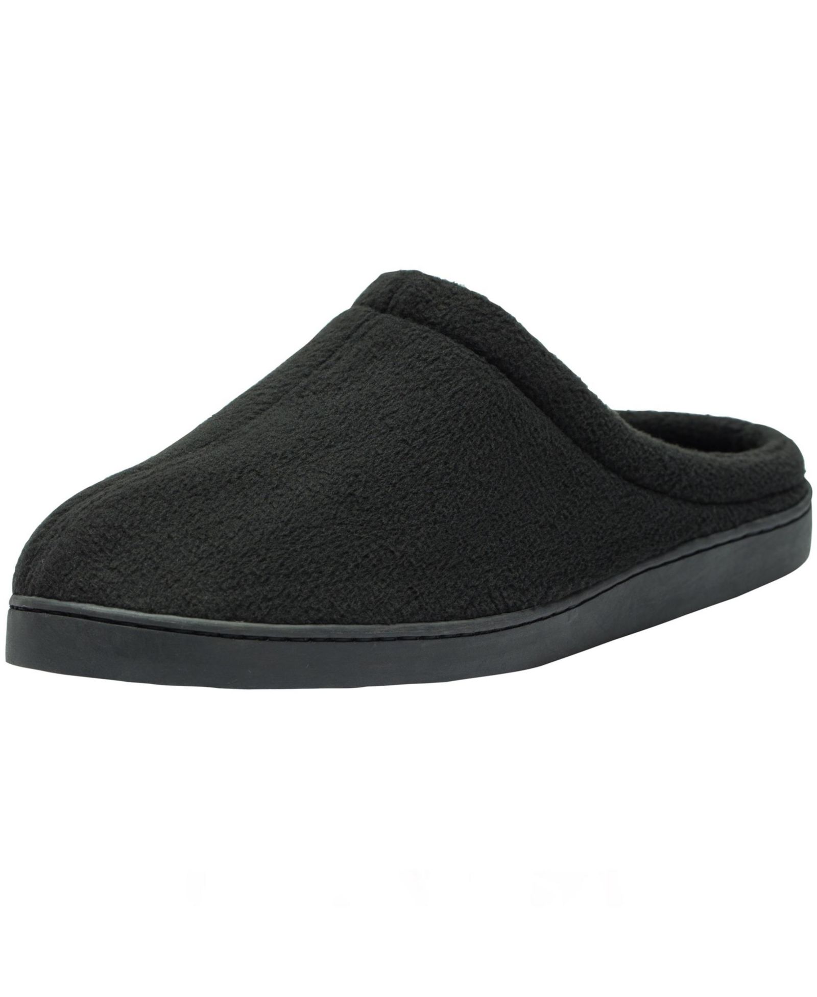 Alpine Swiss Men's Wide Fleece Clog Slippers | Wide Width Slip-On House Shoes with Memory Foam | Cozy Durable Indoor Comfort