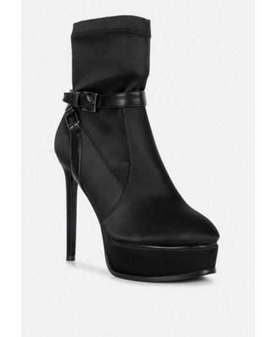 Женские ботильоны Rag and Co Womens Doesburg Satin Stiletto