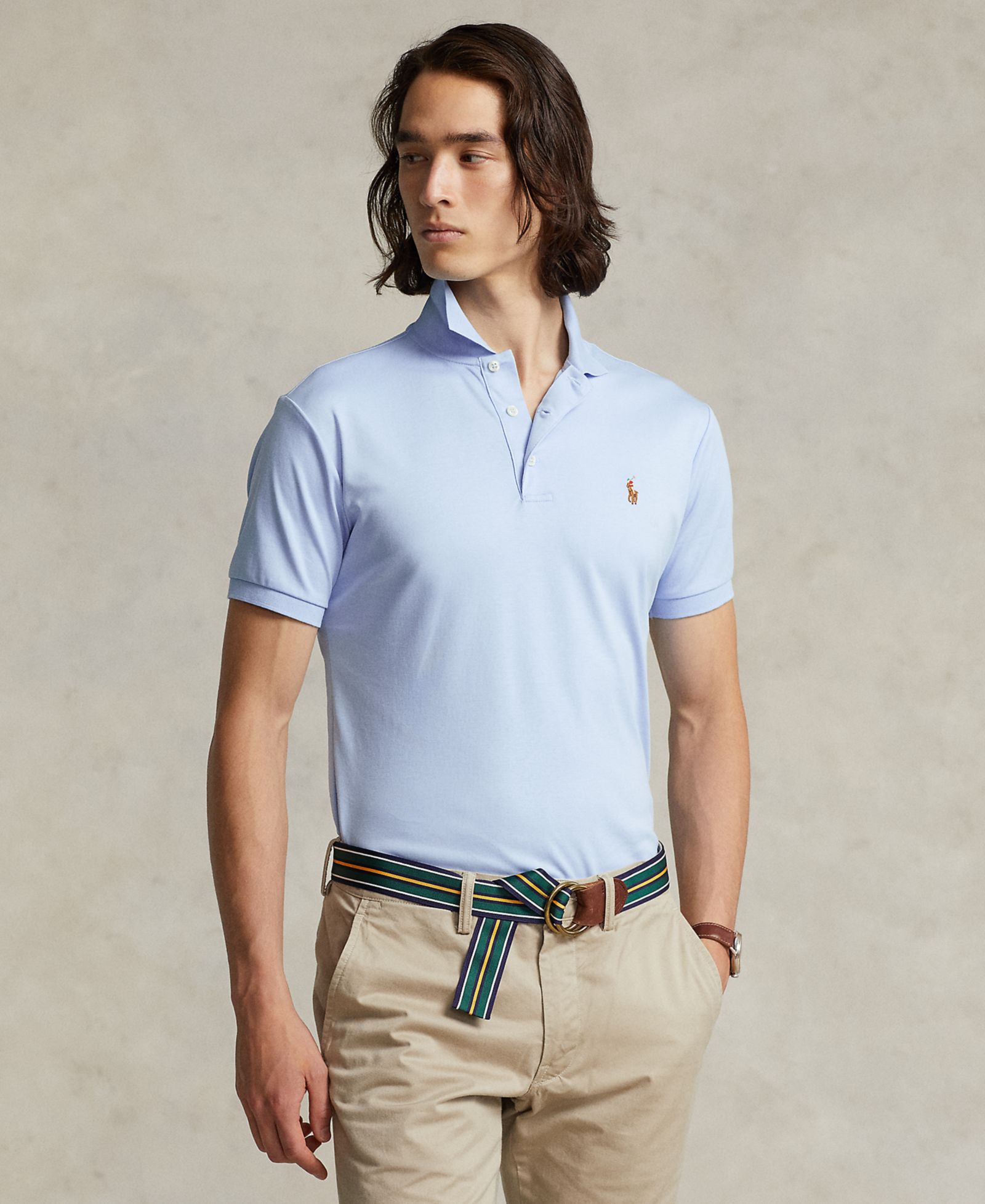 Мужская рубашка Polo Ralph Lauren Classic-Fit из мягкого хлопка