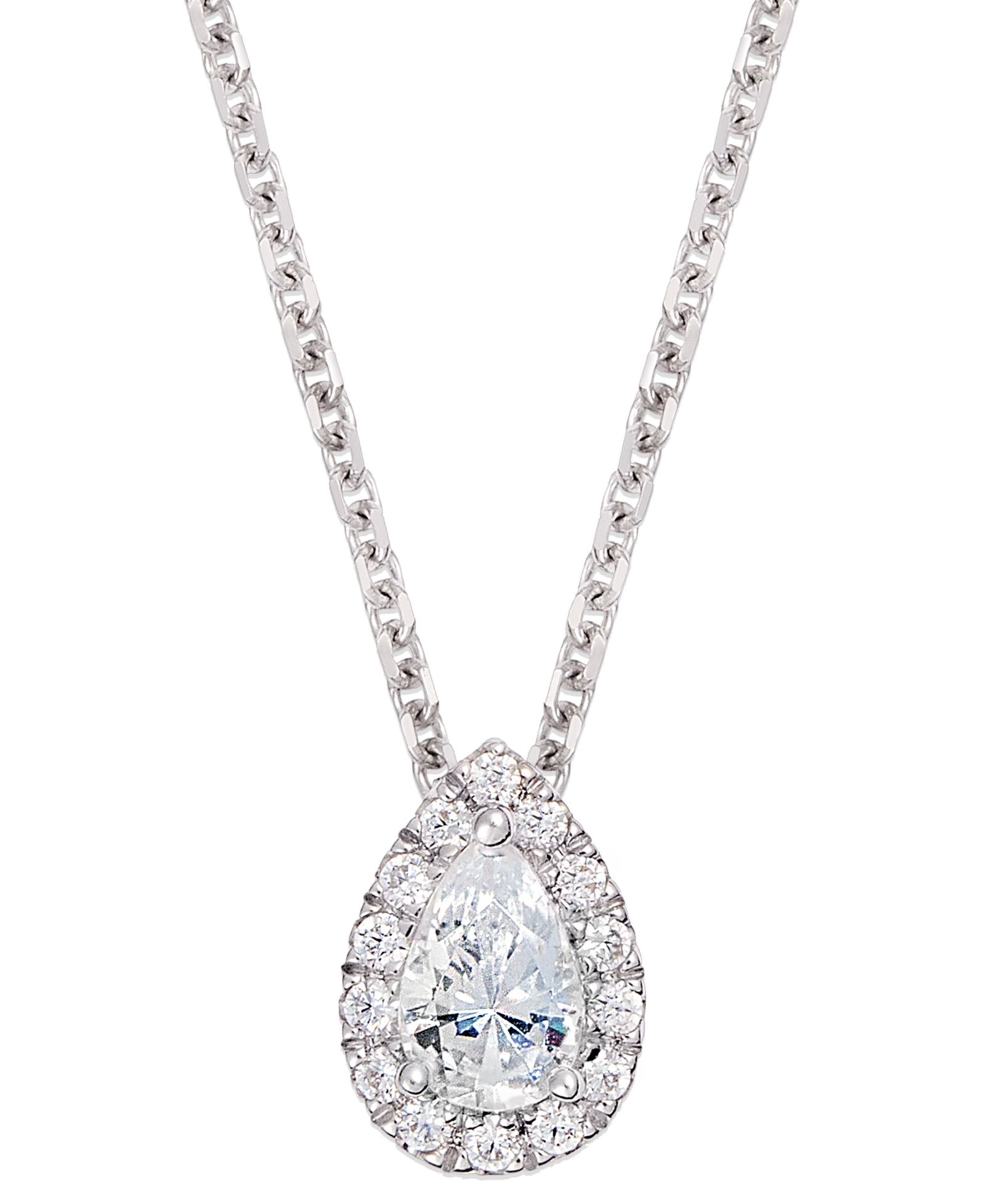 Подвеска Diamond Pear Halo 1/3 ct. t.w. в 14k Gold