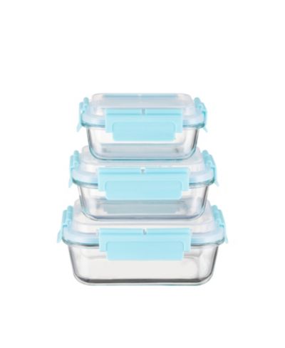 Набор прямоугольных контейнеров Genicook с крышками Hi-Top