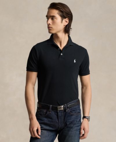 Polo Ralph Lauren Мужская футболка Polo Shirt Classic-Fit Stretch Mesh