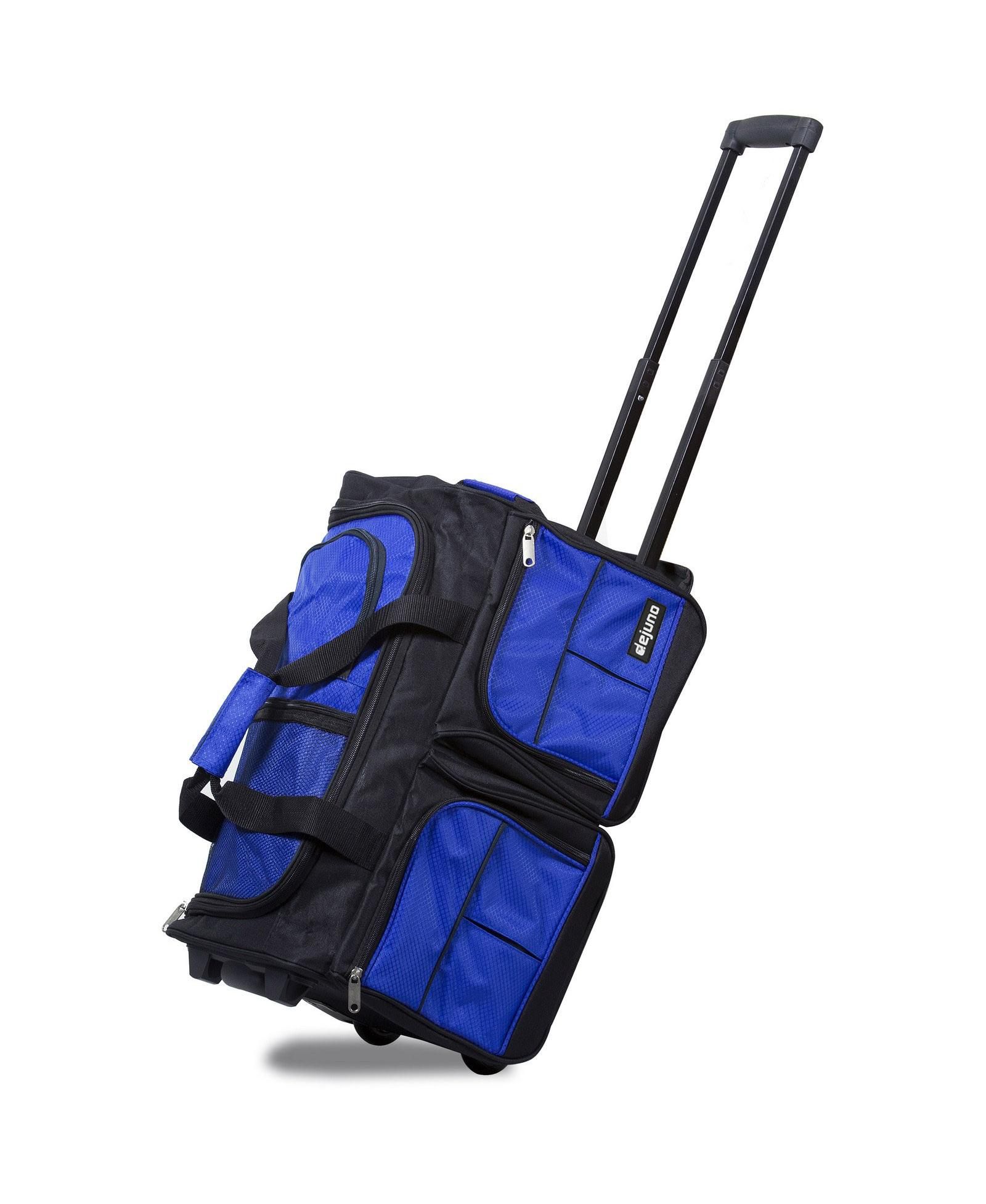 World Traveler Dejuno Expedition Pro 20-Inch Carry-On Rolling Duffle Bag