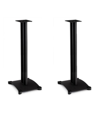 Sanus SB34 Steel Series 34" Bookshelf Speaker Stands - Pair (Black)