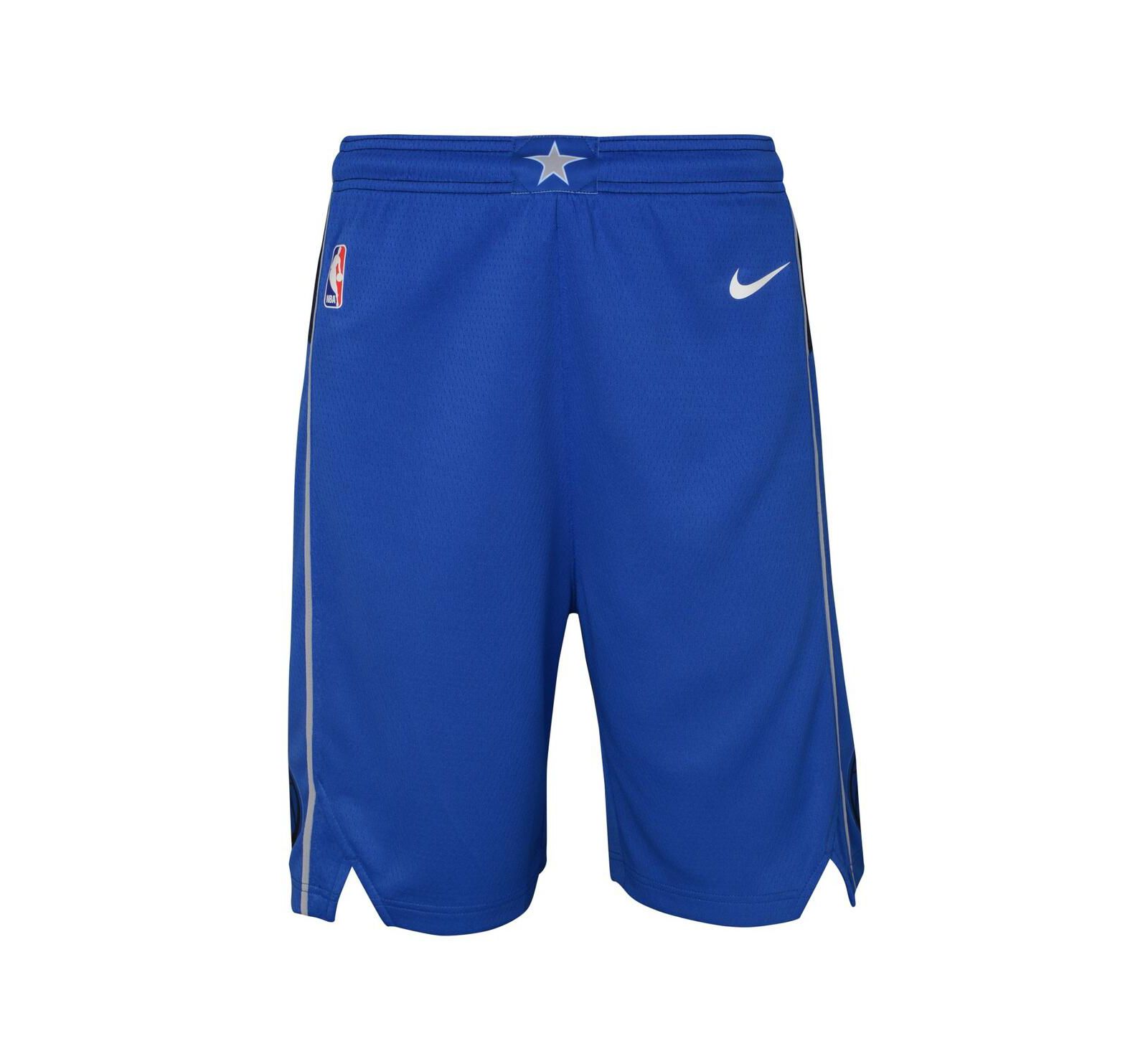 Детские шорты Nike Blue Dallas Mavericks Icon Edition Mesh Performance Swingman